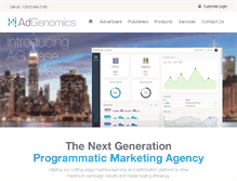 Tablet Screenshot of adgenomics.com